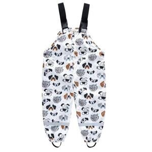 New kid’s rain overalls dog print 2-3T